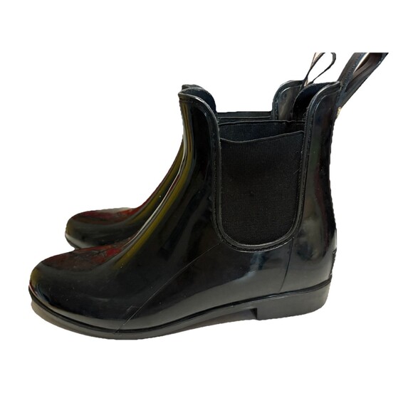 Sam Edelman Womens Tinsley Black Polished Rainboots Size 9 (225761) - Picture 1 of 13